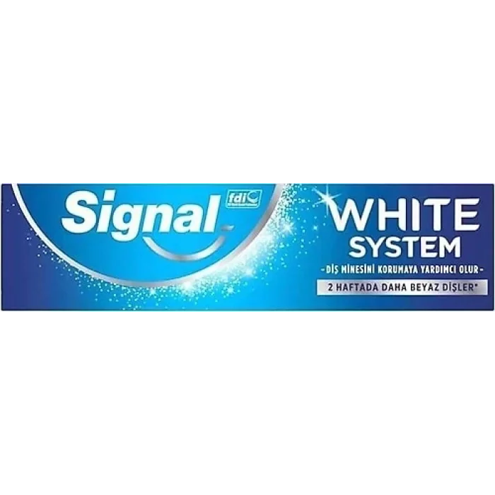 Signal Macun White Sysyem Güç Lü Beyaz 75 Ml