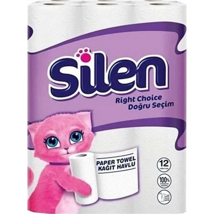 Silen Havlu 12 Li