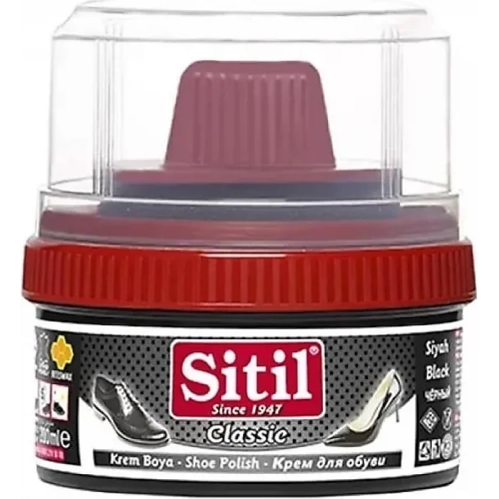 Sitil Ayakkabı Boyası Siyah 200 Gram x 12 Adet