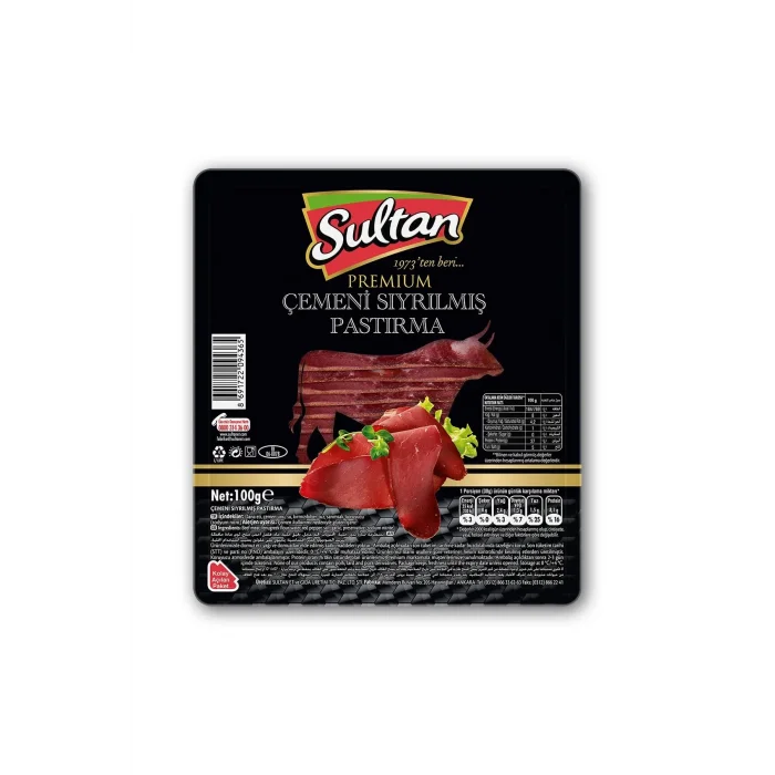 Sultan Pastırma 100 Gram