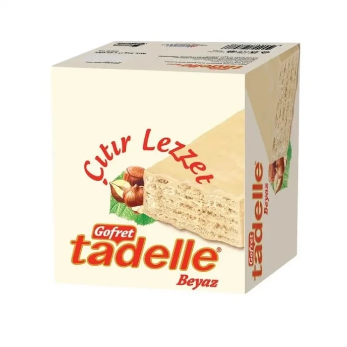 Tadelle Gofret Beyaz 35 Gram x 24 Adet
