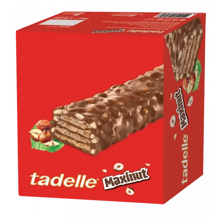 Tadelle Gofret Maxinut Pirinç Patlaklı 30 Gram x 20 Adet