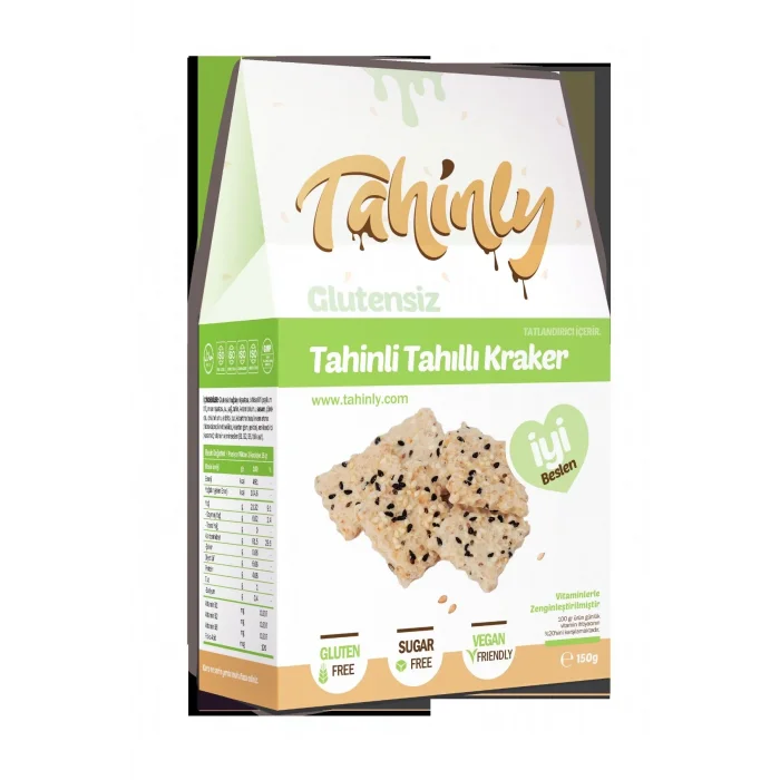 Tahınly Glutensiz Tahıllı Kraker 150 Gram
