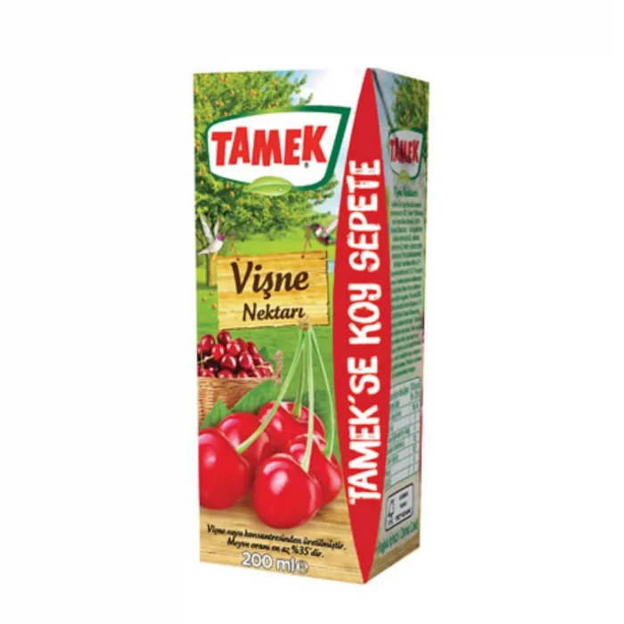 Tamek Nektar Vişne 200 Ml x 27 Adet