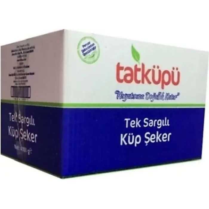 Tatküpü Sargılı Küp Şeker Tekli Dökme 4 Kilogram