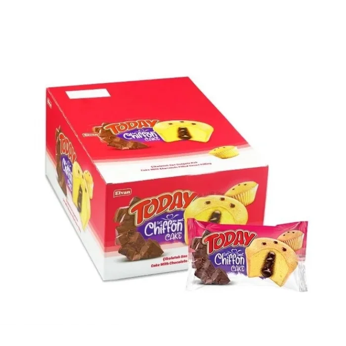 Today Chıffon Çikolata Soslu Kek 35 Gram x 24 Adet