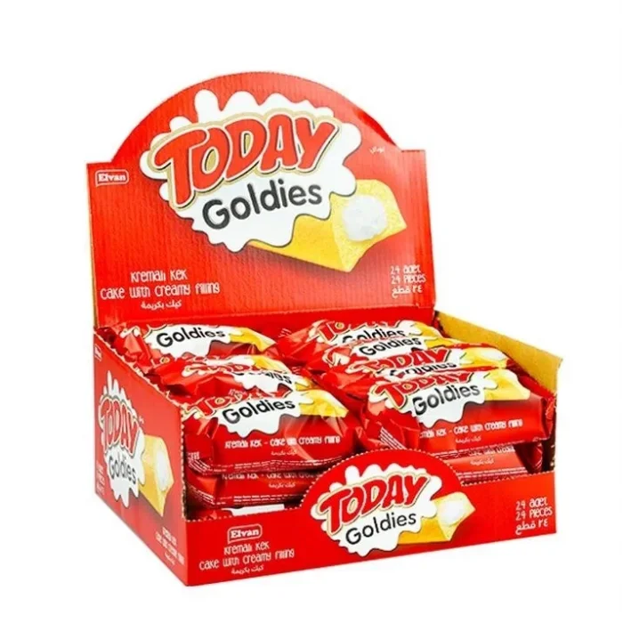 Today Goldies Mood Sütlü Kek 40 Gram x 24 Adet