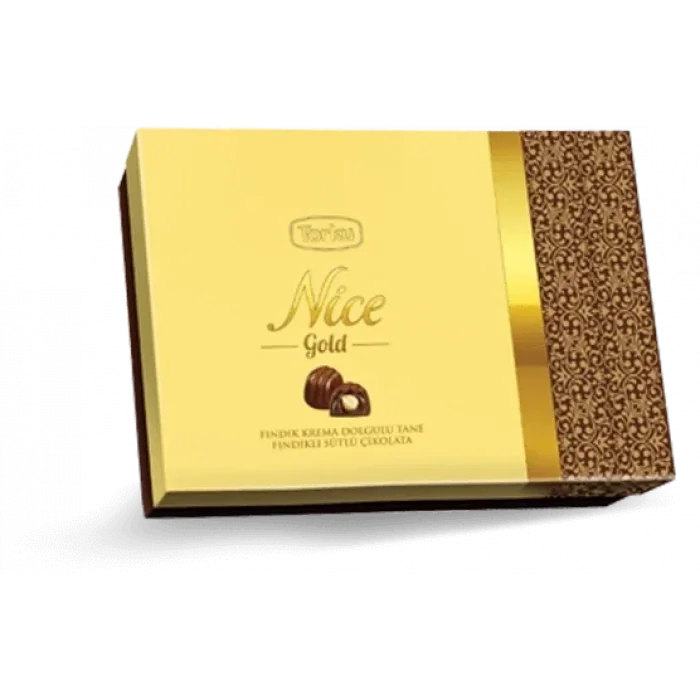 Torku Nice Gold Hediye Lik Fındıklı Çikolata 252 Gram