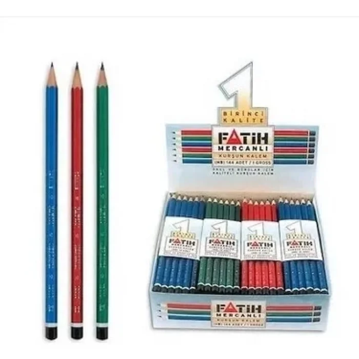 Trix Kurşun Kalem Mercanlı x 144 Adet