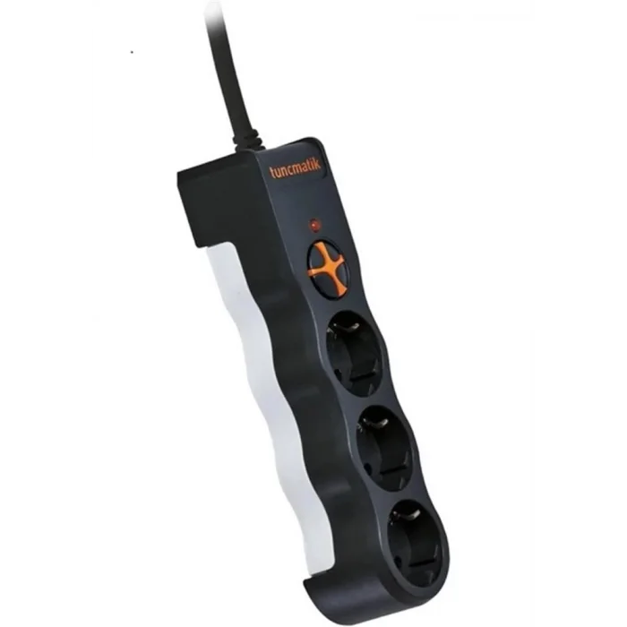 Tunçmatik TSK19009 3li Enerji Koruma Powersurge Beyaz 1050 JOULE