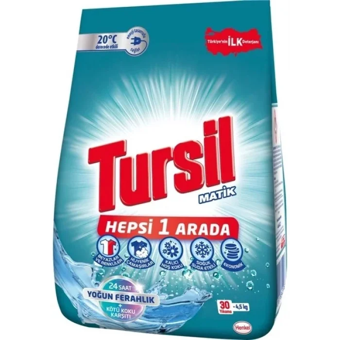 Tursil Matik Hepsi 1 Arada 4,5 Kilogram