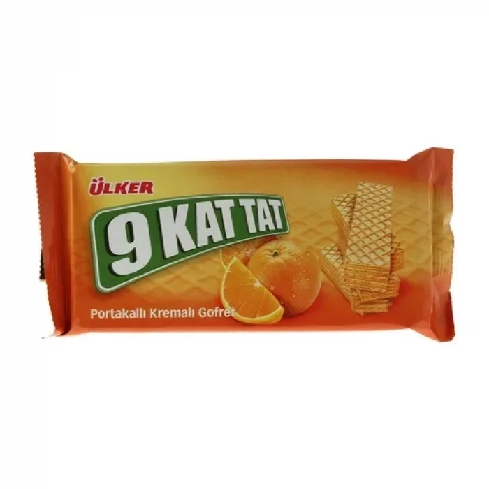 Ülker 9 Kat Tat İnce Portakallı 114 Gram x 16 Adet