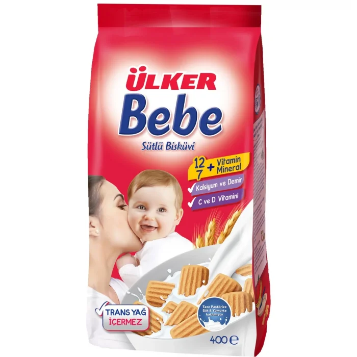 Ülker Bebe Bisküvi 400 Gram x 8 Adet