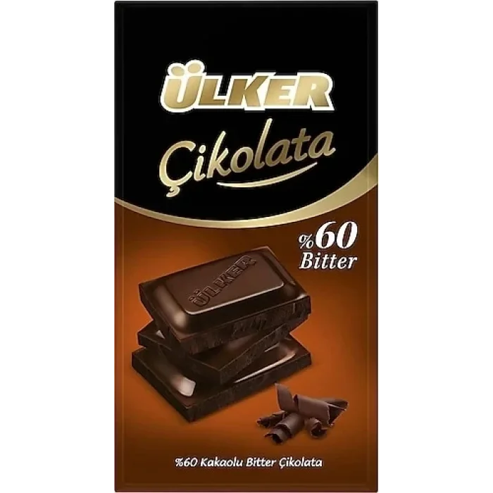 Ülker Bitter Tablet Çik. 70 Gram x 6 Adet