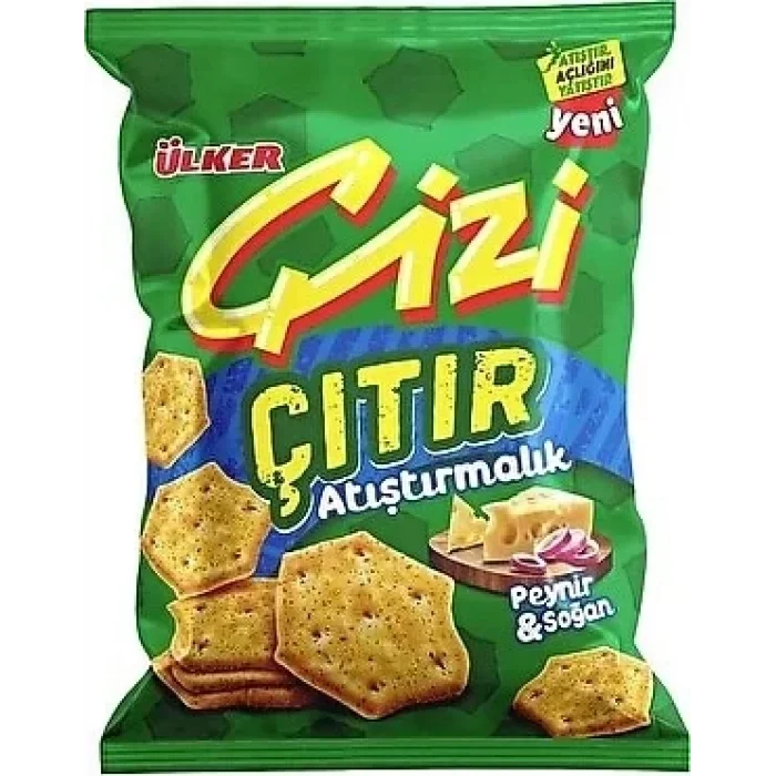 Ülker Çizi Çıtır Peynir Soğan 50 Gram x 14 Adet