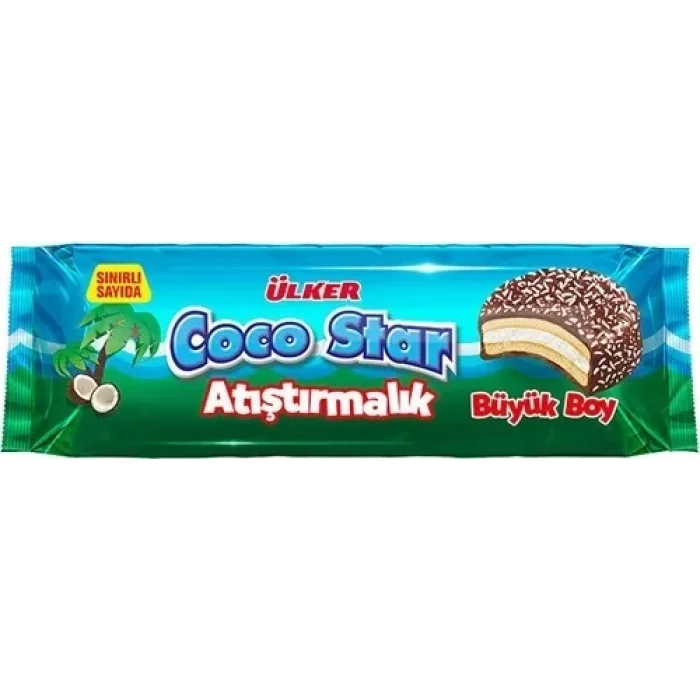 Ülker Cocostar Bisküvi 7 Li 154 Gram x 12 Adet