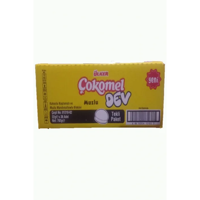 Ülker Çokomel Dev Muzlu 22 Gram x 36 Adet