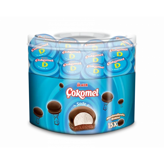 Ülker Çokomel Marshmelow Sade Pls x  15 Adet