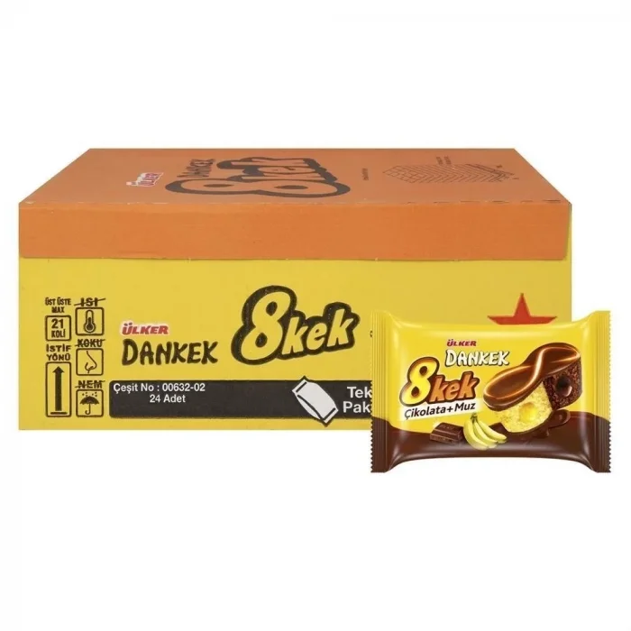 Ülker Dankek 8kek Muzlu 55 Gram x 24 Adet