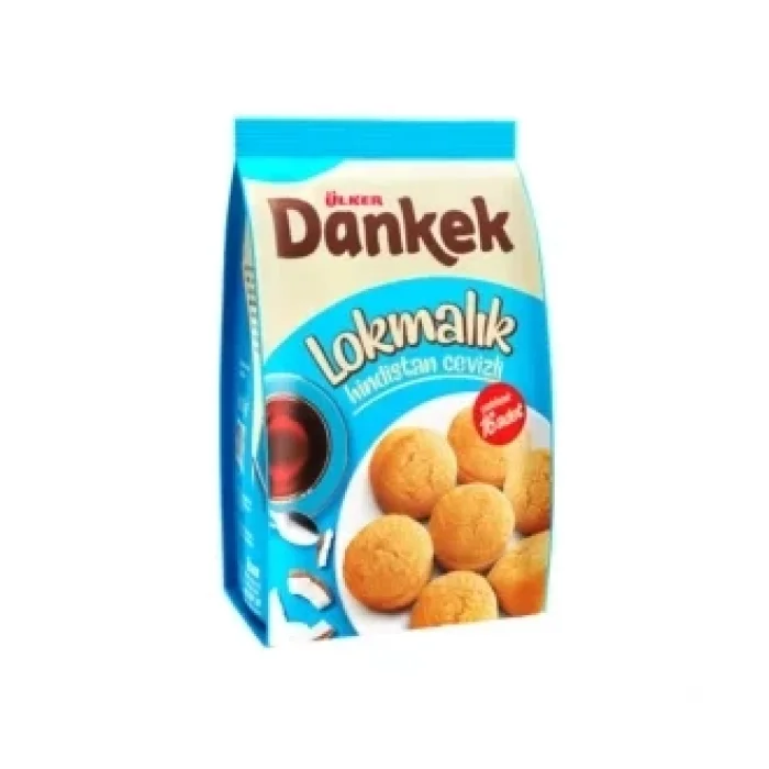 Ülker Dankek Lokmalık Hindistan Cevizli 160 Gram x 10 Adet