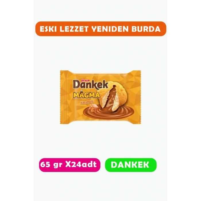 Ülker Dankek Magma Karamelli 65 Gram x 16 Adet