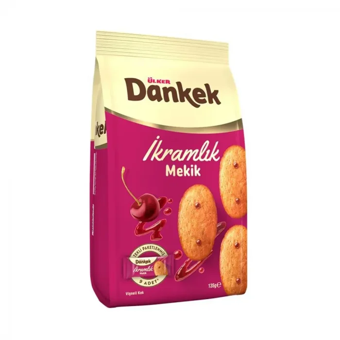 Ülker Dankek Mekik Mini Vişneli Kek 135 Gram x 10 Adet