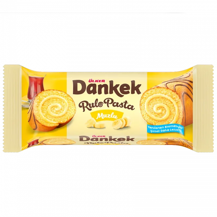Ülker Dankek Rulo Pas. Muz 235 Gram x 8 Adet