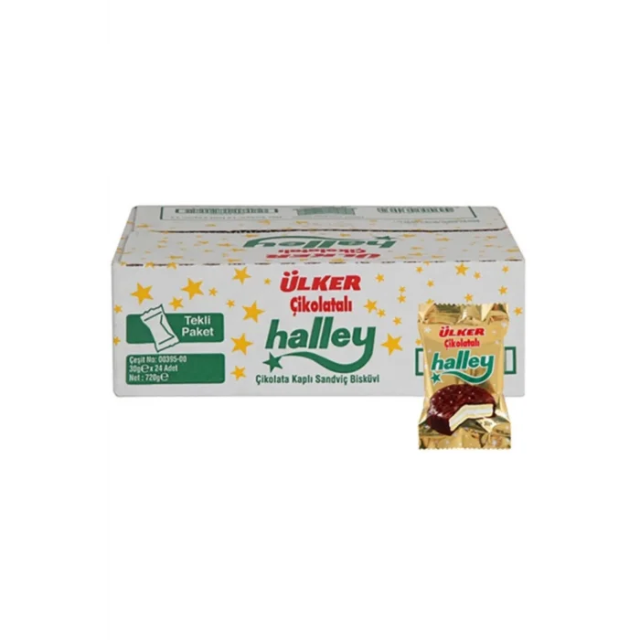 Ülker Halley Tekli 30 Gram x 24 Adet