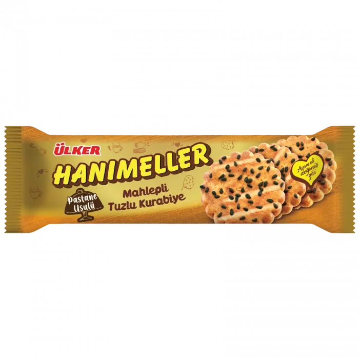 Ülker Hanımeller Mahlepli Tuzlu 81 Gram x 18 Adet
