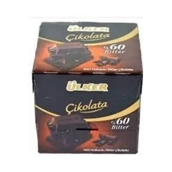 Ülker Kare %80 & %60 Bitter 60 Gram x 6 Adet