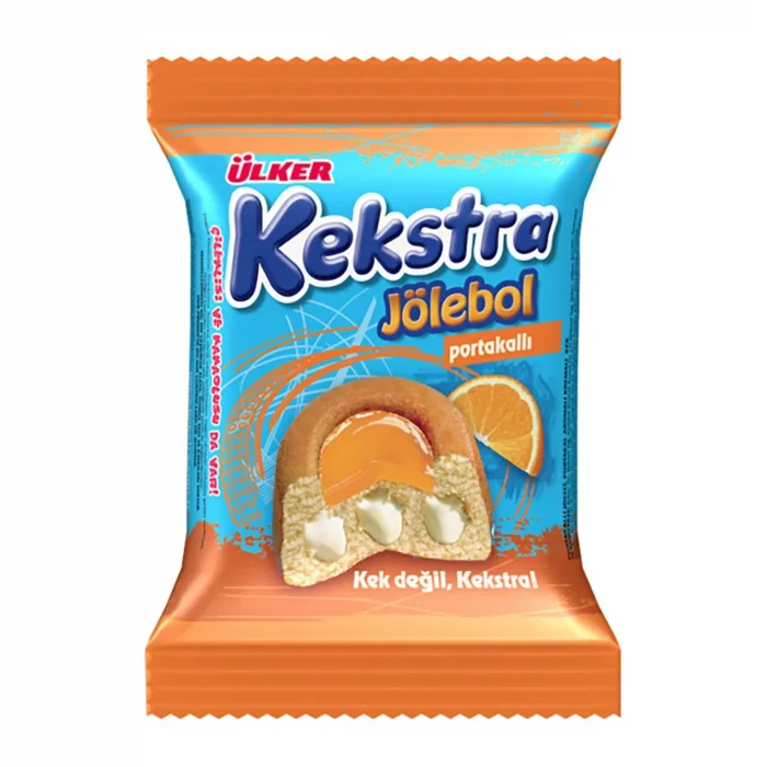Ülker Kekstra Jölebol Portakal 40 Gram x 24 Adet