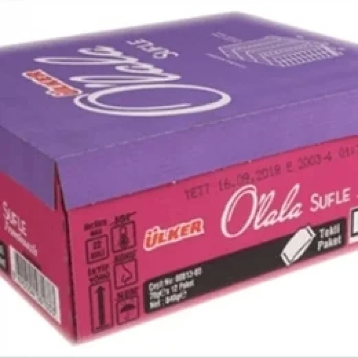 Ülker Olala Sufle Frambuaz 70 Gram x 12 Adet