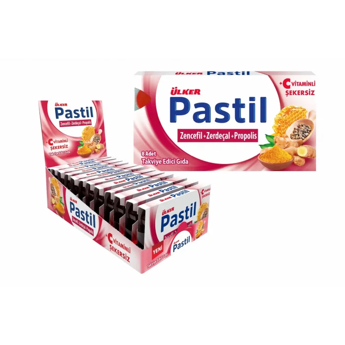 Ülker Pastil Zencefil Zerdeçal Propolis x 12 Adet