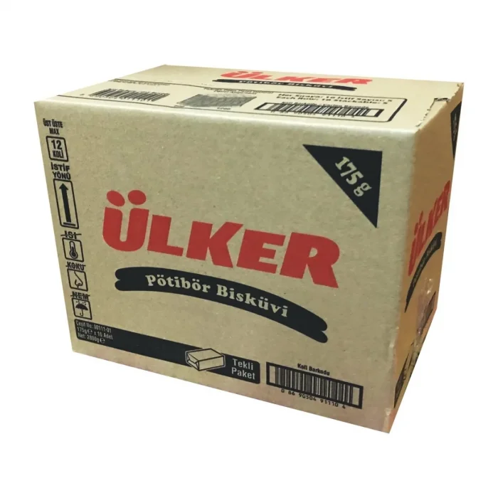 Ülker Petibör Sade 175 Gram x 16 Adet