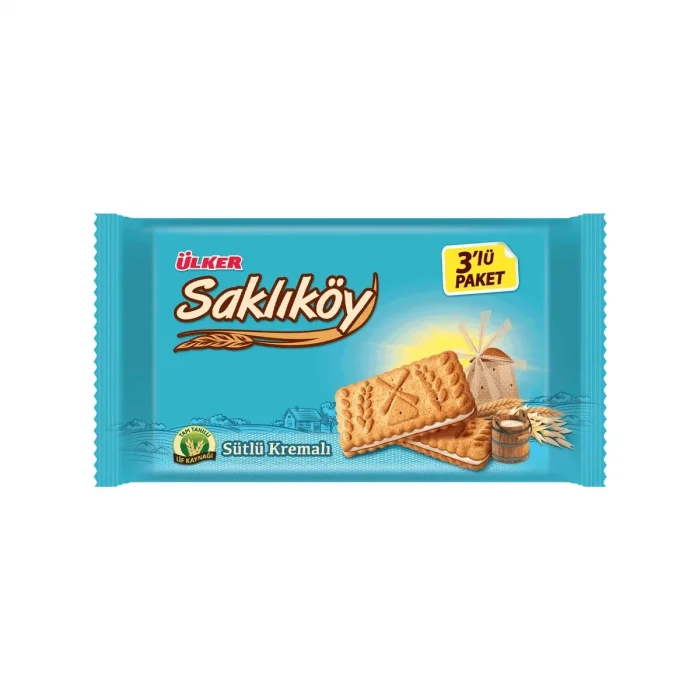 Ülker Saklıköy 3 Lü 264 Gram x 12 Adet