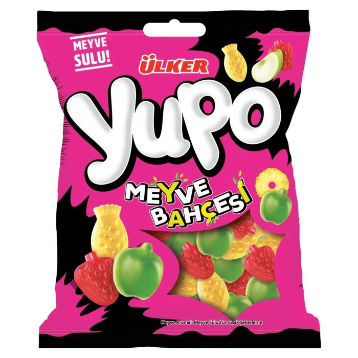 Ülker Yupo Jelibon Meyve Bahçesi 80 Gram x 24 Adet