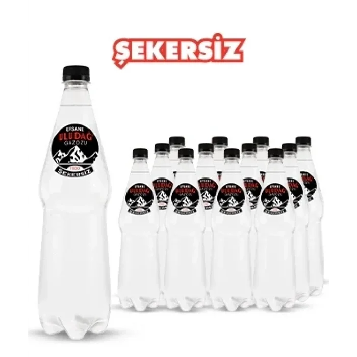 Uludağ Efsane Gazoz Şekersiz 1 Litre