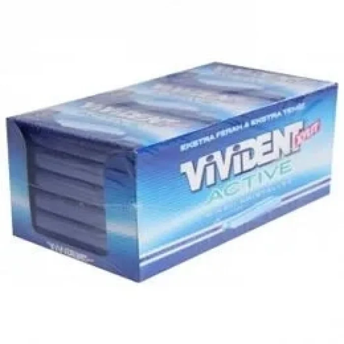 Vivident Şerit Sakız Active 33 Gram x 18 Adet