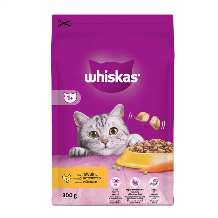 Whıskas Kedi Maması Tavuklu 300 Gram