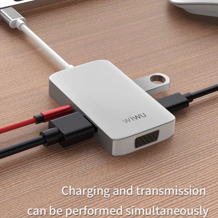 Wiwu Alpha 513HVP Type-C VGA Adaptörü