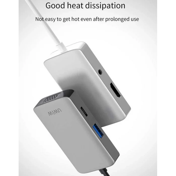 Wiwu Alpha 513HVP Type-C VGA Adaptörü