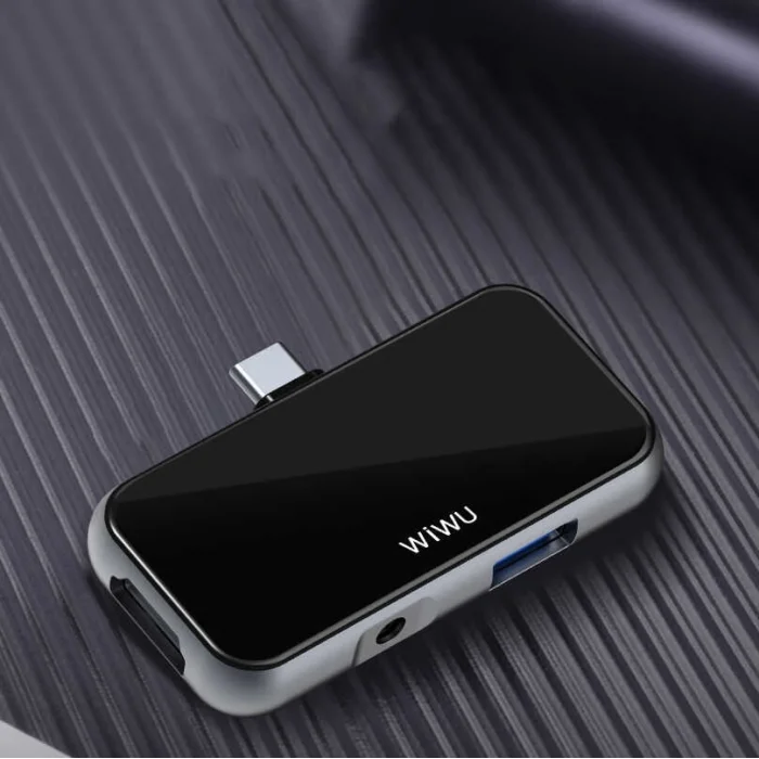 Wiwu Alpha T5 Pro 4 in 1 Type-C Hub