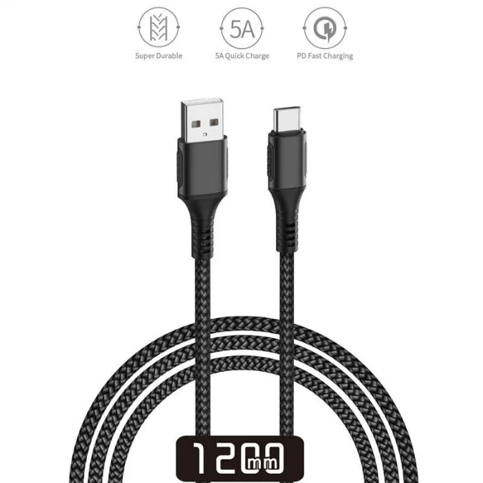 Wiwu F12 Kablo Phaeton Type-C Usb Kablo