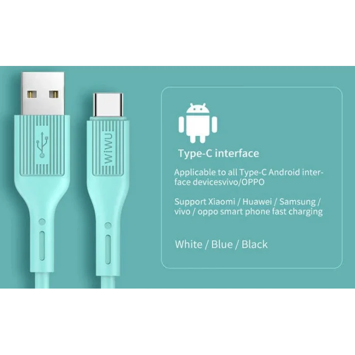 Wiwu G50 Vivid Type-C Usb Kablo