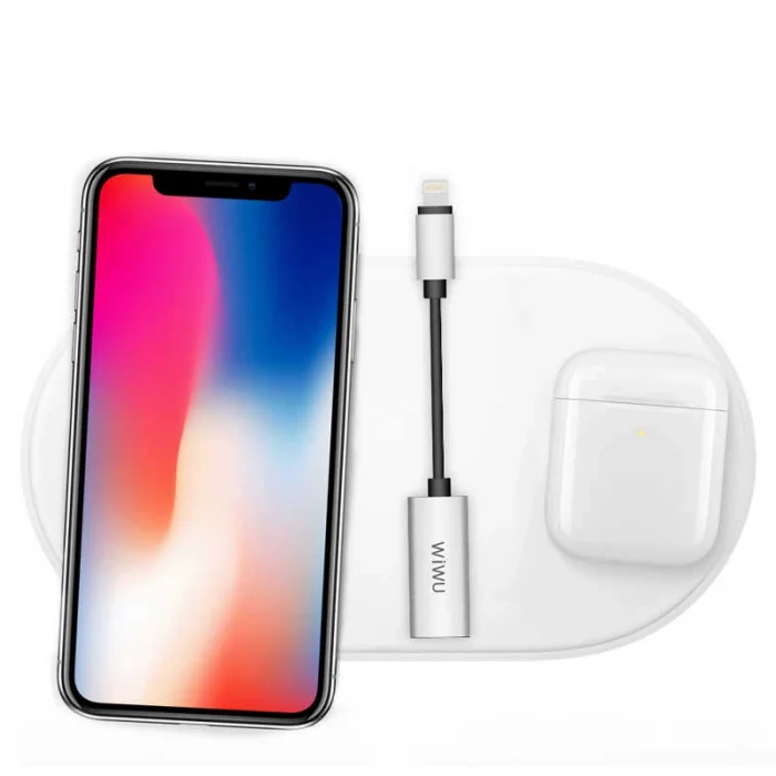 Wiwu LT01 Lightning Şarj ve Ses Adaptörü