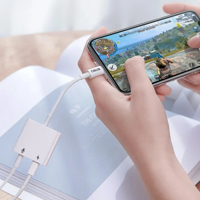 Wiwu LT01 Pro Lightning Ses Adaptörü