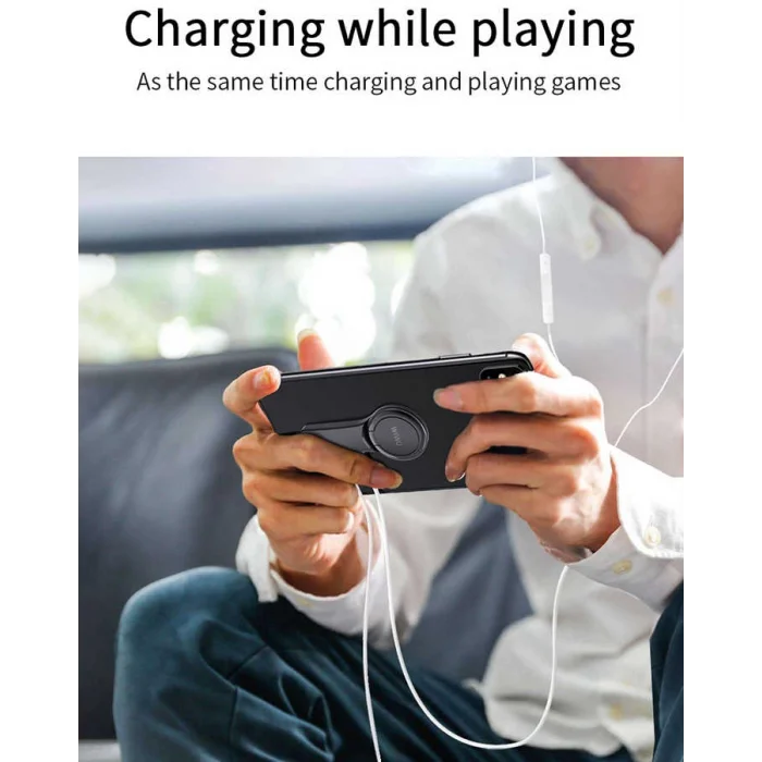 Wiwu LT05 Lightning Şarj ve Ses Adaptörü