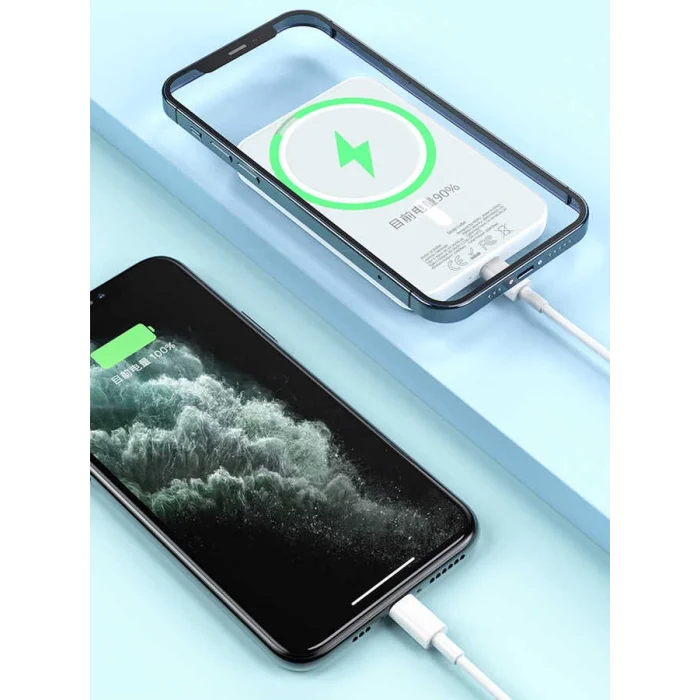 Wiwu SC5000A M-safe Mıknatıslı Wireless Powerbank