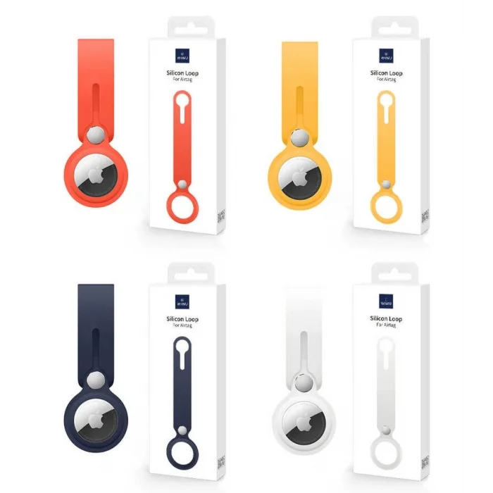Wiwu Silikon Loop Airtag Anahtarlık