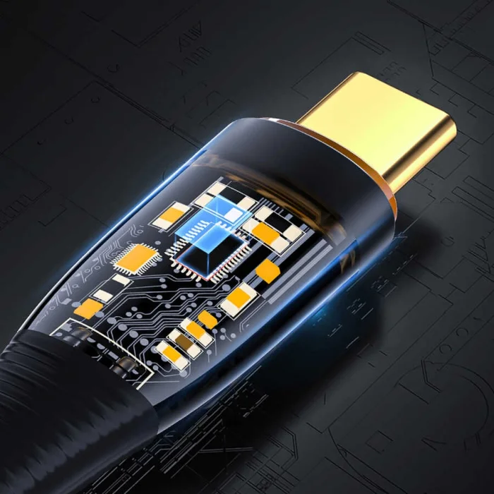 Wiwu TM02 Type-C to Type-C PD Data Kablo 480Mbps 100W 2 metre